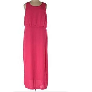 Women’s Long Sleeveless Pink Dress Size 16W